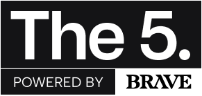 The 5. & Brave - czarny